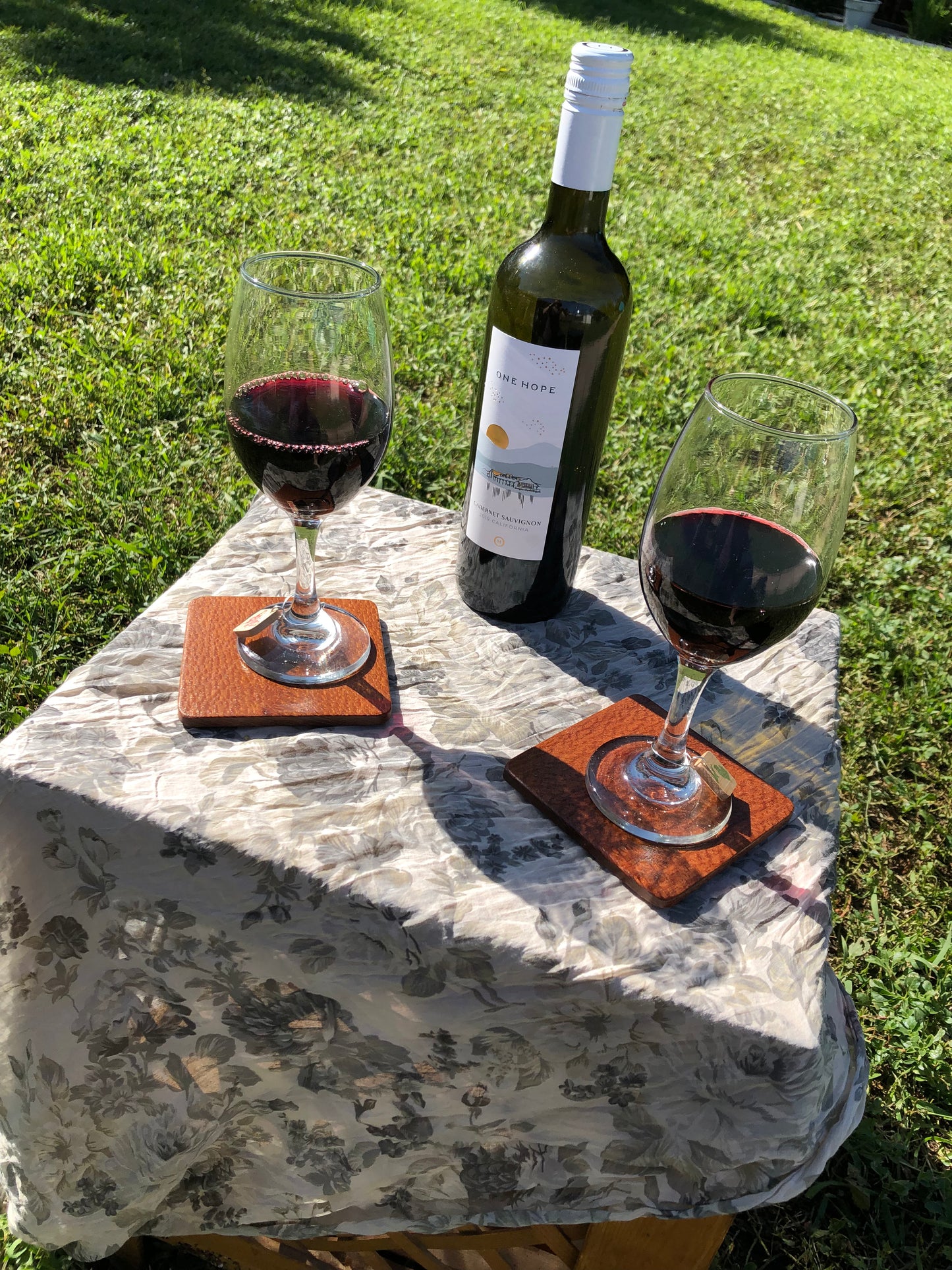 Lace Wood Coasters