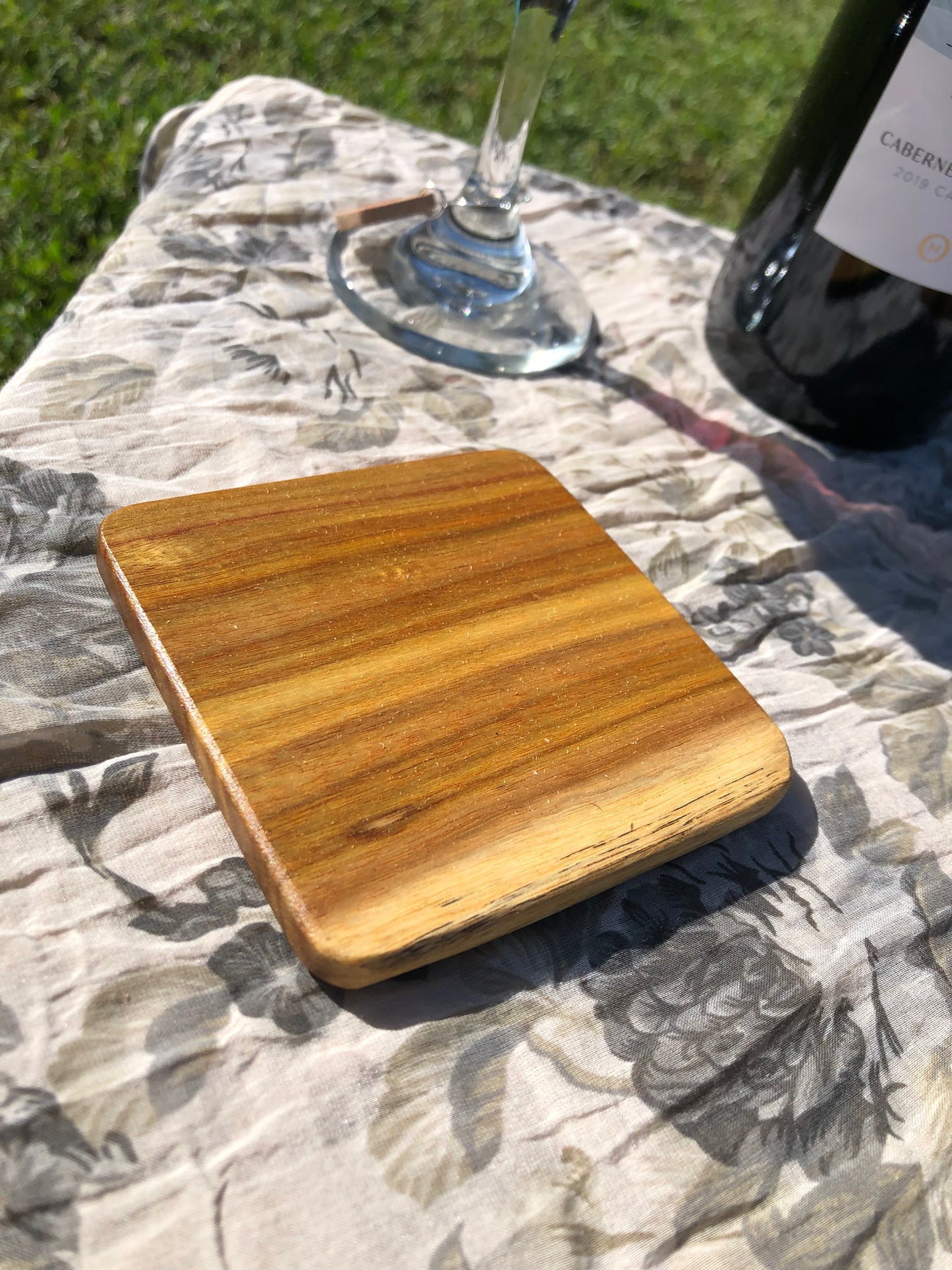 Canary Wood Coasters